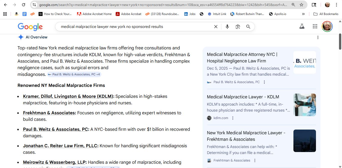 AI response screenshot for KDLM - Google AI Overview